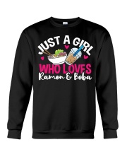 Bubble Tea Ramen Boba Crewneck Sweatshirt tile