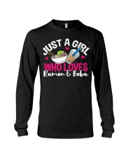 Bubble Tea Ramen Boba Long Sleeve Tee tile