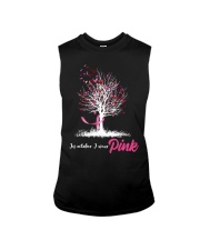 In October We Wear Pink Tree Sleeveless Tee tile