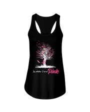 In October We Wear Pink Tree Ladies Flowy Tank tile