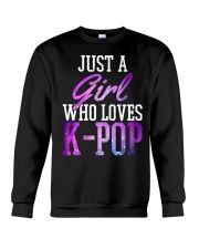 Just A Girl Who Loves K-Pop Crewneck Sweatshirt tile