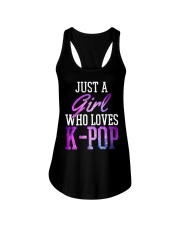Just A Girl Who Loves K-Pop Ladies Flowy Tank tile