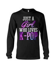 Just A Girl Who Loves K-Pop Long Sleeve Tee tile