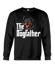 Dogfather Rottweiler Crewneck Sweatshirt tile
