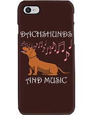 Dachshund Dog Music Saying for Musicians Phone Case tile