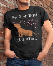 Dachshund Dog Music Saying for Musicians Classic T-Shirt apparel-classic-tshirt-lifestyle-26