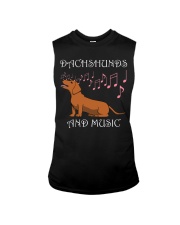 Dachshund Dog Music Saying for Musicians Sleeveless Tee tile