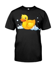 Cute Yellow Rubber Ducky Classic T-Shirt front