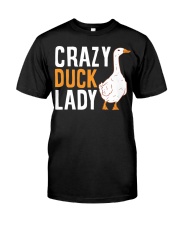 Crazy Duck Lady Classic T-Shirt front