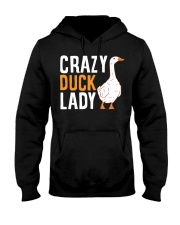 Crazy Duck Lady Hooded Sweatshirt tile