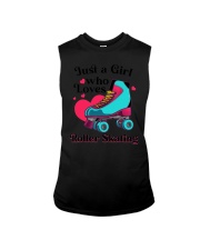 Funny Roller Skating Sleeveless Tee tile