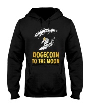 Dogecoin to the Moon Hooded Sweatshirt tile