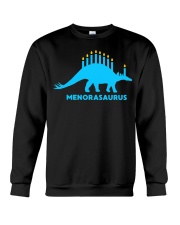 Hanukkah-Dinosaur Stegosaurus Crewneck Sweatshirt tile