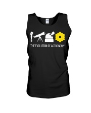 Evolution Of Astronomy Telescope Unisex Tank tile