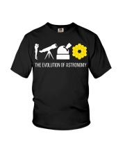Evolution Of Astronomy Telescope Youth T-Shirt tile