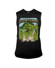 Orienteering Navigating Nature Terrain Paths Sleeveless Tee tile