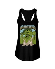 Orienteering Navigating Nature Terrain Paths Ladies Flowy Tank tile