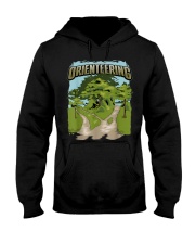 Orienteering Navigating Nature Terrain Paths Hooded Sweatshirt tile