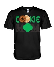 Cookie Mom V-Neck T-Shirt tile