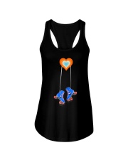 Retro Pocket Heart Vintage Roller Skating Ladies Flowy Tank tile