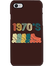 Roller Skate 70s Retro Phone Case tile