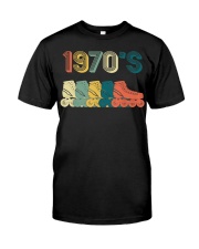 Roller Skate 70s Retro Classic T-Shirt front