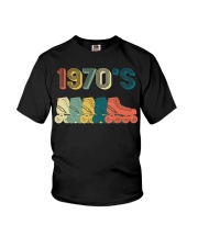 Roller Skate 70s Retro Youth T-Shirt tile