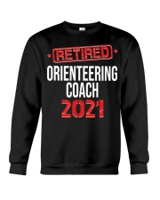 Retired Orienteering Coach 2021 Retirement Crewneck Sweatshirt tile