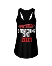 Retired Orienteering Coach 2021 Retirement Ladies Flowy Tank tile