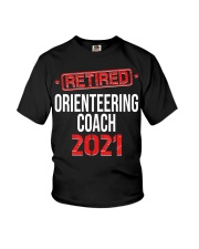 Retired Orienteering Coach 2021 Retirement Youth T-Shirt tile