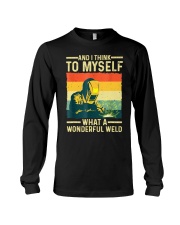 Blacksmith And I think to myself what a wonderful weld Long Sleeve Tee tile