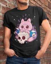 Cute Anime Kawaii Cat Aesthetic Classic T-Shirt apparel-classic-tshirt-lifestyle-26