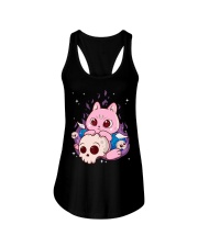 Cute Anime Kawaii Cat Aesthetic Ladies Flowy Tank tile