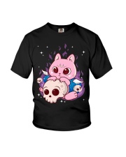 Cute Anime Kawaii Cat Aesthetic Youth T-Shirt tile