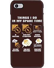 6 Things I Do In My Spare Time - Orienteering Premium Phone Case tile