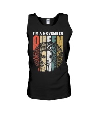 November Birthday Shirts for Women - A Queen Was Born in Nov Unisex Tank tile