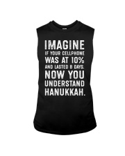 Funny Chanukah Cellphone Sleeveless Tee tile