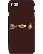 Goblincore Dark Academia Aesthetic Snail Frog Moth Nature Phone Case tile