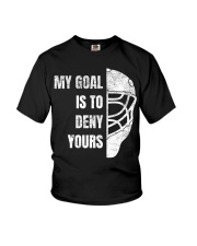 My Goal is to deny yours Youth T-Shirt tile