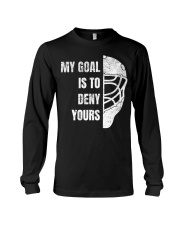 My Goal is to deny yours Long Sleeve Tee tile