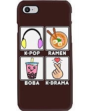 K-Pop Ramen Boba K-Drama Phone Case tile