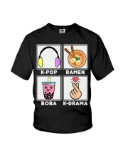 K-Pop Ramen Boba K-Drama Youth T-Shirt tile
