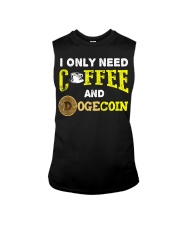 I Need Coffee and Dogecoin Sleeveless Tee tile