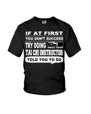 If at First You Don't Succeed Tai Chi Instructor Youth T-Shirt tile
