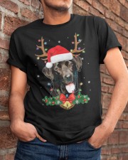 Black Labrador Christmas Classic T-Shirt apparel-classic-tshirt-lifestyle-26