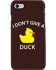 I Don't Give A Duck Funny Phone Case tile