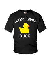 I Don't Give A Duck Funny Youth T-Shirt tile