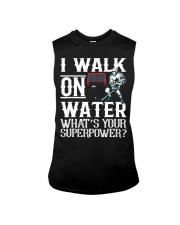 I Walk on Water Ice Hockey Sleeveless Tee tile