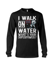 I Walk on Water Ice Hockey Long Sleeve Tee tile