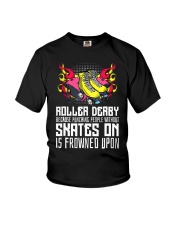Roller Derby Without Skates Tee Youth T-Shirt tile